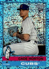 2025 Topps Heritage High Number Light Blue Sparkle Refractors