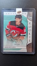 2019-20 UD Artifacts Rookie #/999 Jack Hughes #Red198 NJ Devils RC