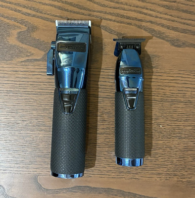 BaBylissPRO Cordless FXONE BlueFX Clipper and Trimmer and Charger