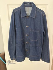 Mr Porter Men's Denim Chore Jacket Size Large