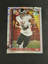 🔥2025 Topps Chrome Football NFL #16 Bijan Robinson Pulsar Falcons🔥