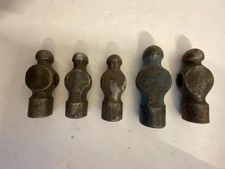 LOT: Five Ball Peen Hammer Heads; Just Add Handles!!