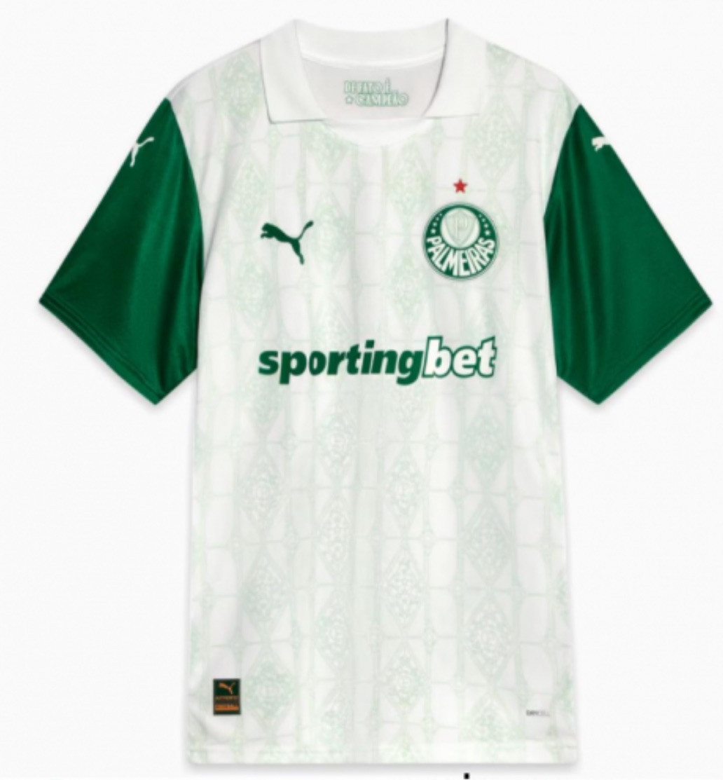 palmeiras football shirt 2025/2026 Brazilian Club Away White | eBay UK
