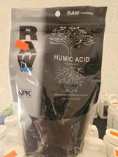 NPK RAW Humic Acid 8 oz - 59% Humic Acid - A MUST HAVE FOR SERIOUS GROWERS!