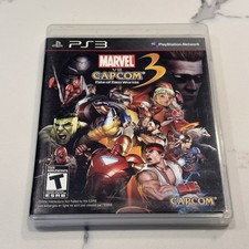 Marvel vs. Capcom 3: Fate of Two Worlds (PS3 2011) MINT Disc Complete CIB Manual