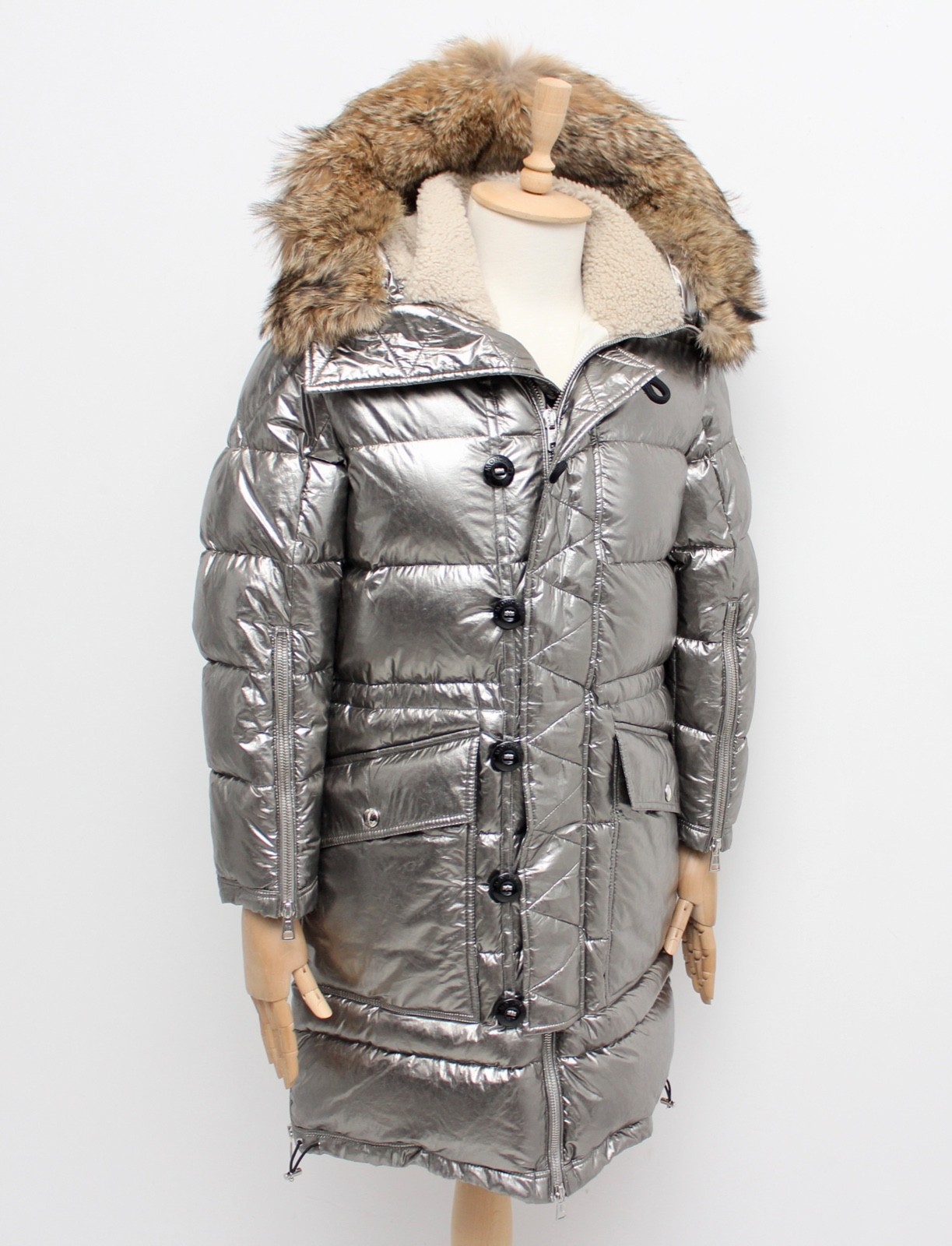 Authentic Men's MONCLER Inuit Quilted Down Puffer Jacket RARE Size Tag 0 fits S image 3