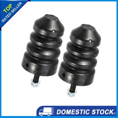 Stoßdämpfer-Anschlagpuffer passend für Ford Excursion 2000-2005,schwarz,2 Stück