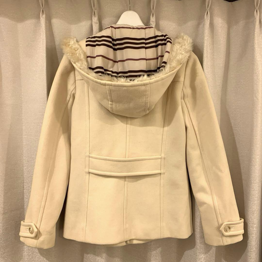 【美品】 Burberry Blue labe ピーコート クリーム・アイボリー Burberry Blue Label Peacoat in Cream/Ivory | eBay