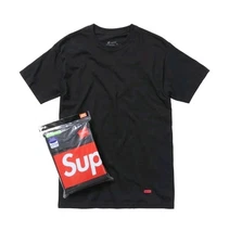 Supreme X Hanes Tagless 3 Pack Tee