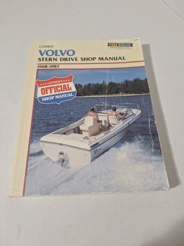 Clymer Volvo Stern Drive Shop Manual 1968-1987 B770