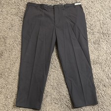 Lot Of 2 NEW Cintas Comfort Flex Charcoal Gray Work Pants Size 52x31.5 945-33