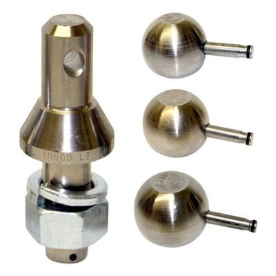 Convert-A-Ball 902B 1-7/8'', 2'' & 2-5/16'' Stainless Steel Trailer Hitch Ball