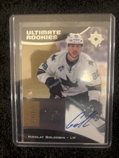 2015-16 Upper Deck Ultimate Collection - Autographed Ultimate Rookies Nikolay...