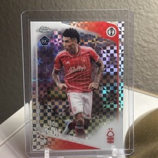 2025-26 Topps Chrome UEFA X-FRACTOR #161 Igor Jesus, Nottingham Forest RC