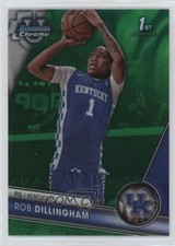 2023-24 Bowman U Chrome Green Lava Refractor 40/99 Rob Dillingham #44 1d13