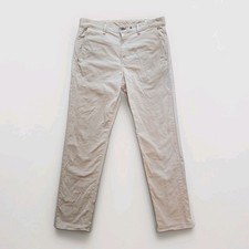 Rag & Bone Chino Khaki Pants Mens 36 Fit 2 Stretch Beige Made in USA Preppy