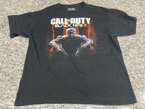 Call Of Duty Black Ops 3 Black XL Shortsleeved Shirt 2015