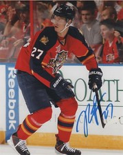 Florida Panthers Nick Bjugstad Signed Autographed 8x10 Photo COA #3