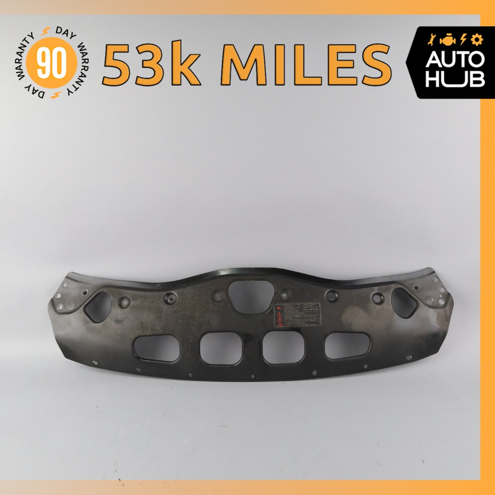 03-13 Bentley Continental GT GTC Front Radiator Support Mount Panel OEM 53k
