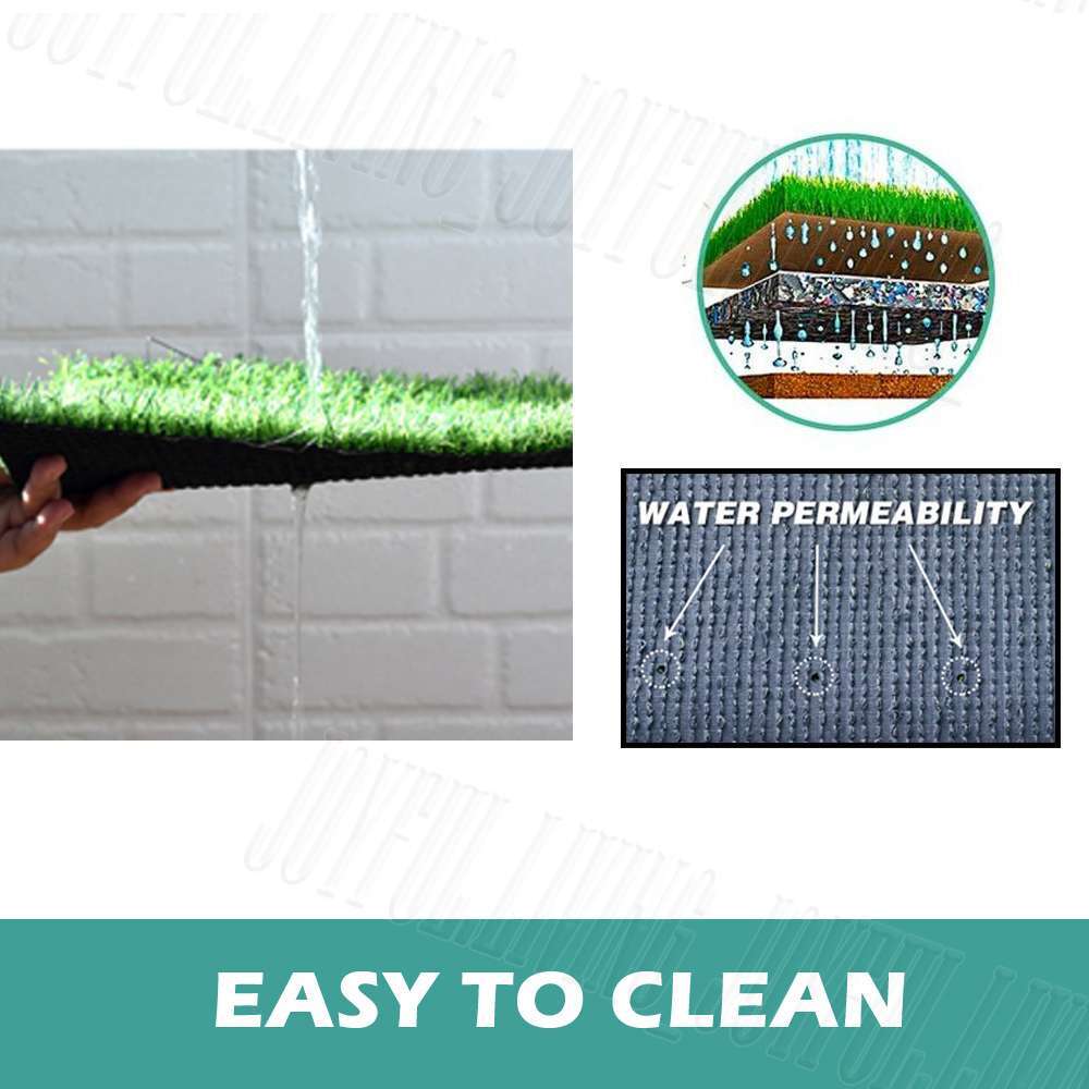 Artificial Grass Synthetic Lawns 10/20SQM Fake Turf Plastic Plant Mat