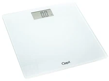 Ozeri Precision Digital Bath Scale (400 Lbs Edition), In Tempered Glass White