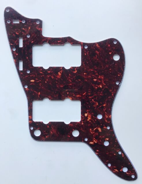 Pick US Jazzmaster Style Guitar Pickguard Scratch Plate 4 Ply Brown Tortoise