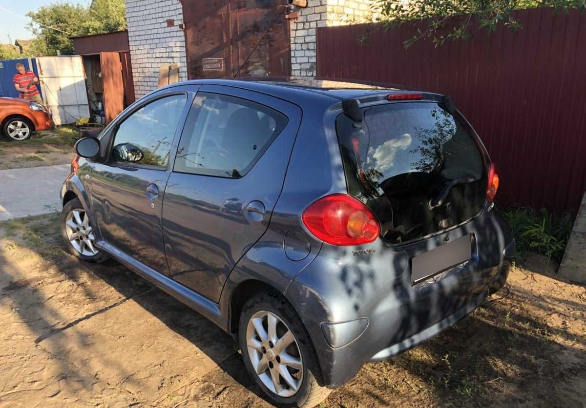 HEKO wind deflectors front set 2piece TOYOTA AYGO mk1 5doors hatchback