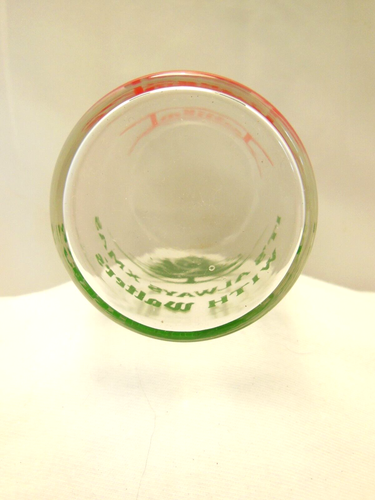 VINTAGE WALTER'S BEER SHELL GLASS IT'S ALWAYS XMAS WITH WALTER'S 4.75" - Picture 6 of 7