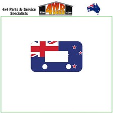 Ultimate9 EVC Throttle Controller Colour Stick on Face Plate - NEW ZEALAND FLAG