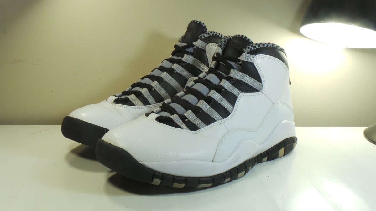 DS NIKE 2013 AIR JORDAN X 10 OG RETRO 310805 103 STEEL 8 I DS NIKE 2013 AIR JORDAN X 10 OG RETRO 310805 103 STEEL 8 I