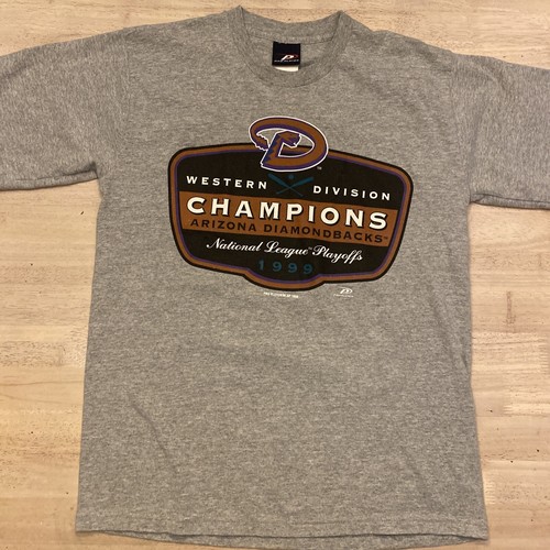 Vintage Arizona Diamondbacks T Shirt Youth 18/20 XL 1999 Mlb Inaugural Season - Picture 2 of 6
