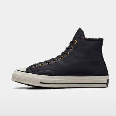 Converse Chuck 70 Leather & Fur Sherpa Vamp Fire - A12444C