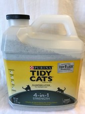 Clumping Litter Tidy Cat Multiple Cats 4 in 1 Strength Lot of 1-14 Lb.
