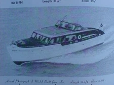 Sterling Chris Craft 50’ Catalina - 48 Inch Plan Enlargement (folded)