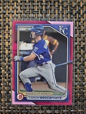 2024 Bowman Prospects Red Border Paper /299 Carson Roccaforte BP-33 - Royals 