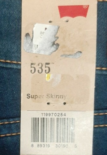 Nuevo Con Etiquetas - Para Hombre LEVI'S 541 Atlético Pierna Cónica - Talla 46 x 32 - Precio de venta sugerido por el fabricante $80 - Imagen 7 de 7