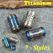 Titanium Lany ard Bead Knife Paracord Beads Bracelet Beads Zipper Pull Beads