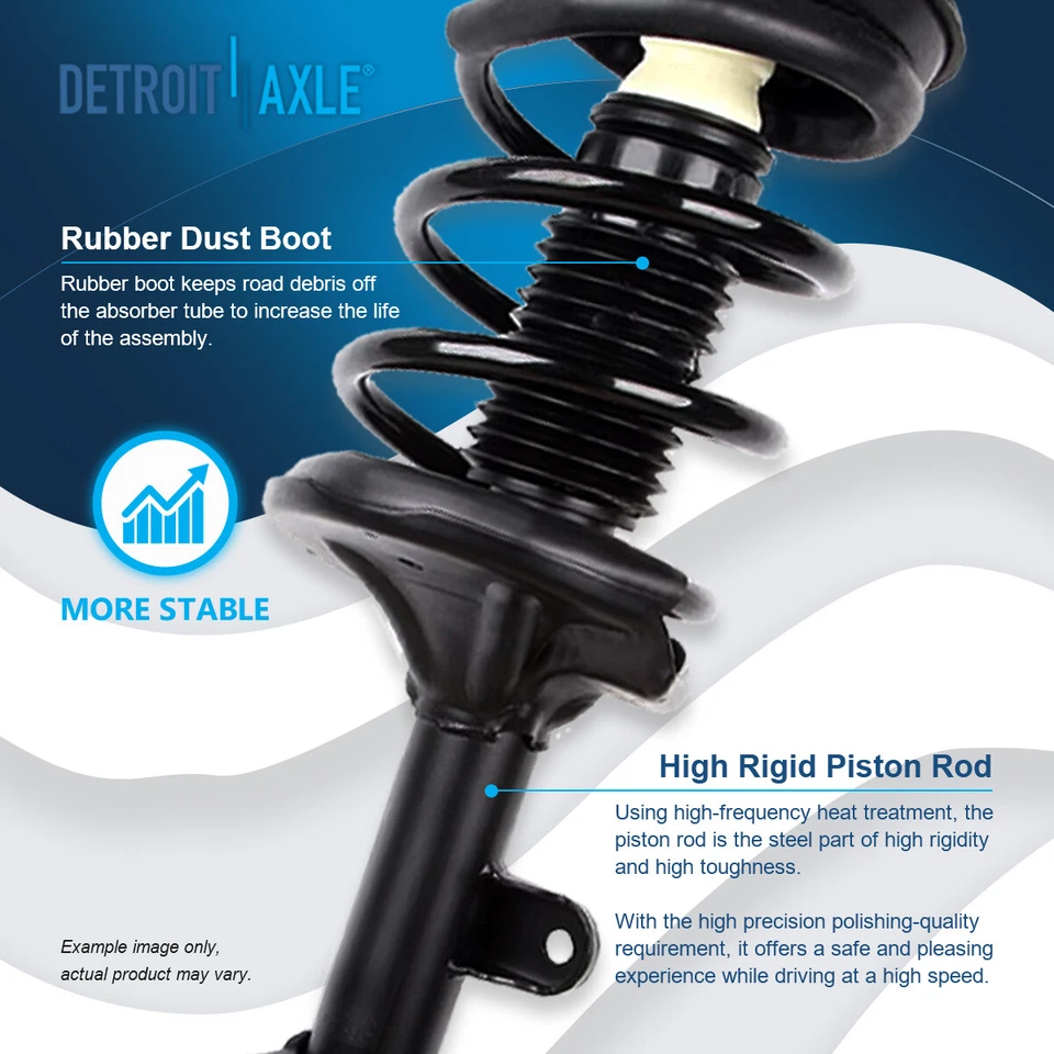 16pc Front Rear Strut Suspension Kit for 2005 - 2009 Hyundai Tucson Kia Sportage - Image 4 of 4