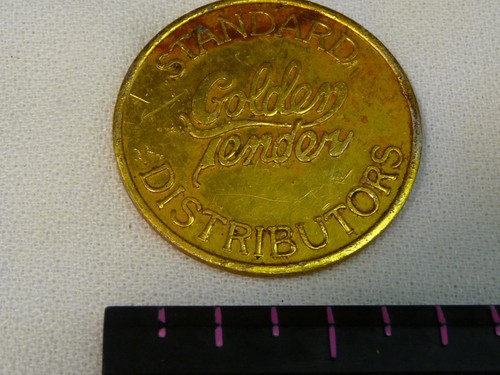 GETTONE DA 5€ DISTRIBUTORI STANDARD GOLDEN TENDER - Foto 2 di 7
