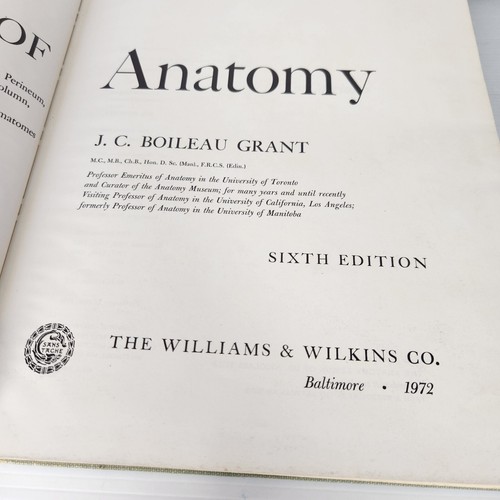 1972 Atlas of Anatomy by J.C. Boileau Grant 6th edition Vintage Medical Book - Picture 5 of 15