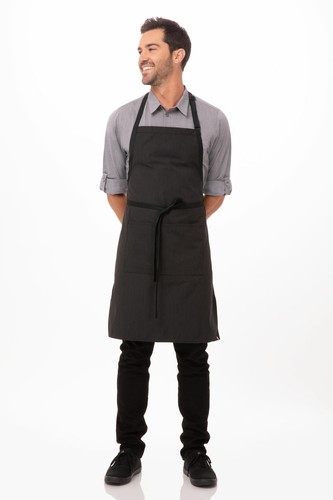 Grembiule da macellaio unisex Chef Works con cravatte a contrasto (AB012)