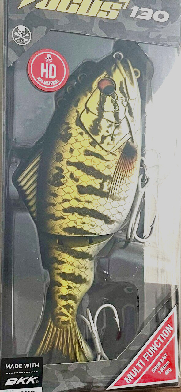Bone Focus 130 Multi-Function Swimbait - SMALLMOUTH BASS - - Image 6