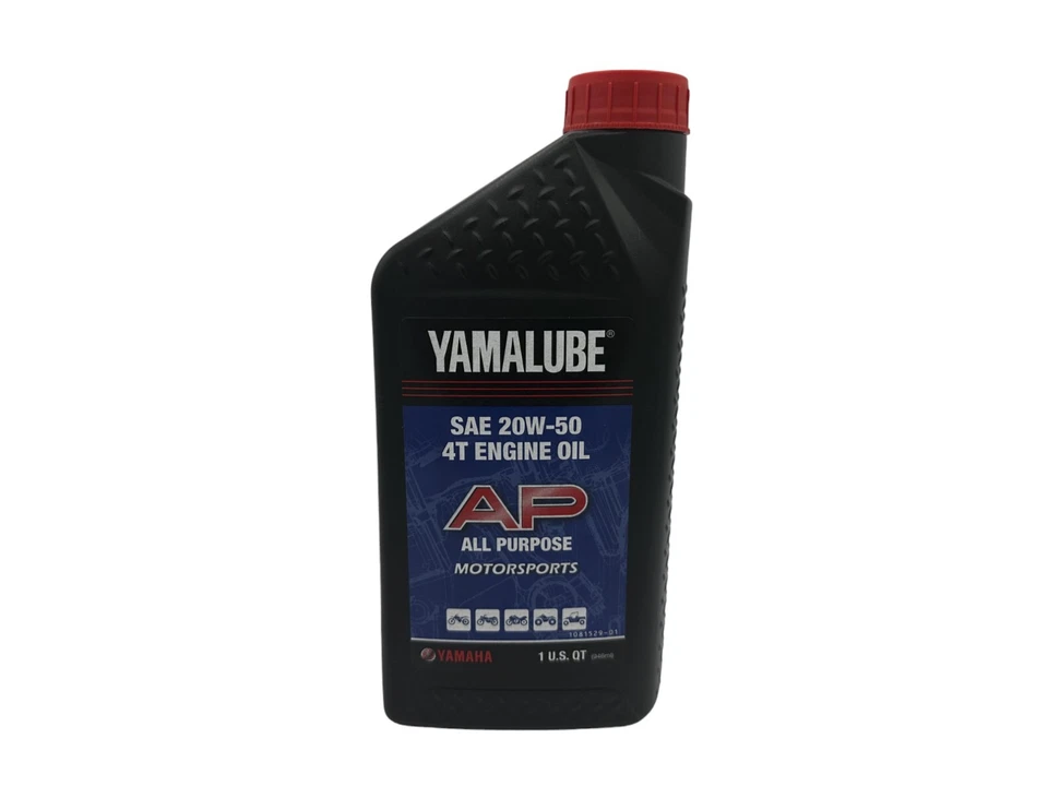 Yamaha Genuine OEM SAE 10W-40 4T Engine Oil LUB-10W40-AP-12 - 6 Pack - Image 3 of 4