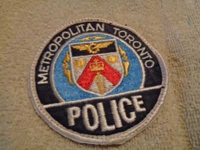 Metropolitan Toronto Police Uniform Sleeve Shoulder Patch Ebay