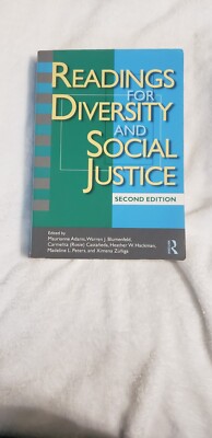 Readings for Diversity and Social Justice second 2nd edition Adams Blumenfield