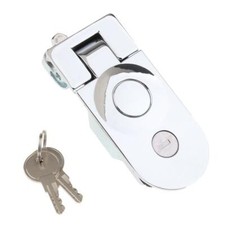 Stainless steel compression flush-mounted pressure locks locking with keys