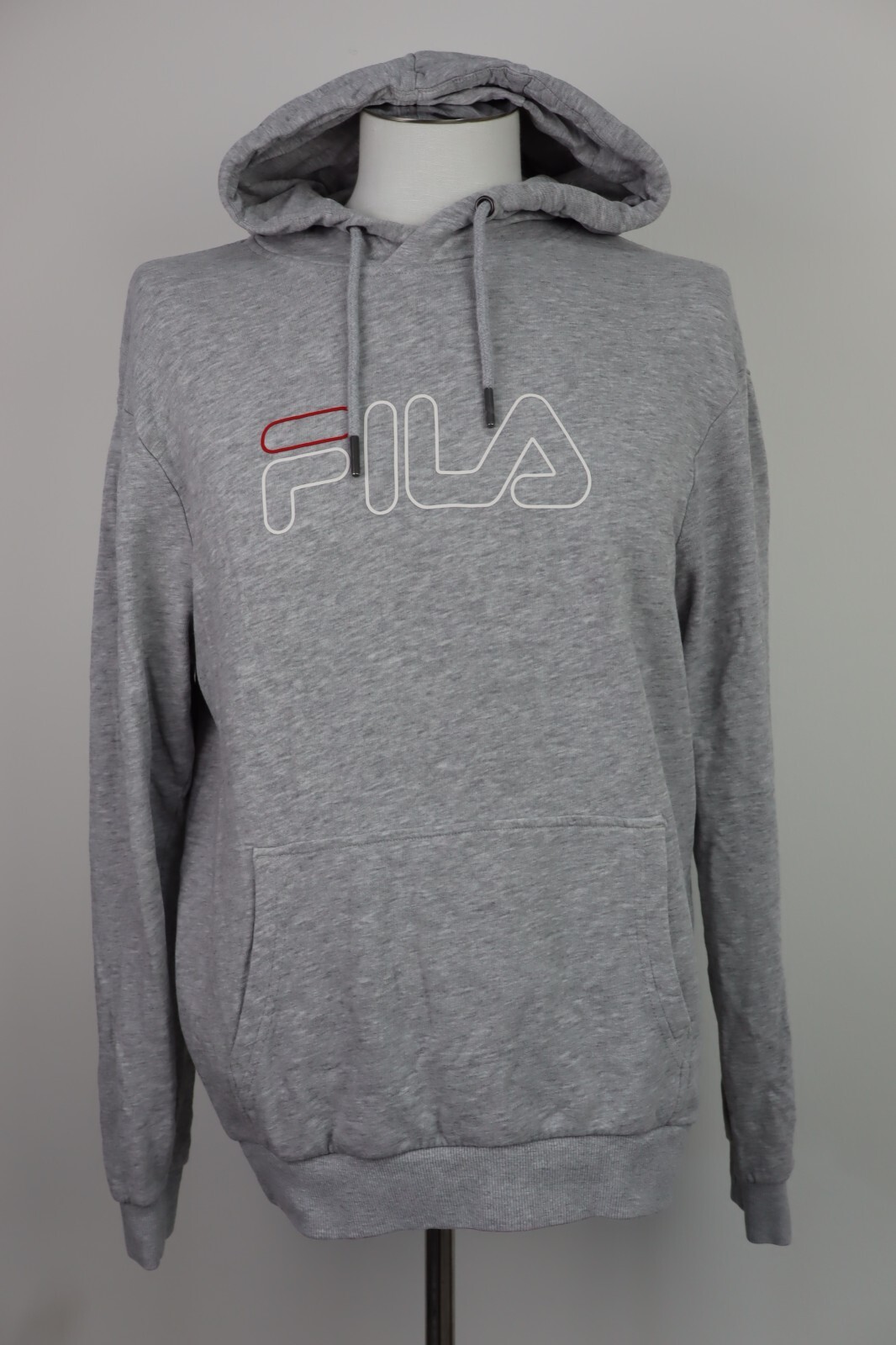 FILA FELPA CON CAPPUCCIO MAGLIA UOMO Tg S MAN SWEATSHIRT CASUAL VINTAGE COTONE