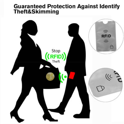 5 x Contactless Credit Card RFID Blocking Defenders Quality Sleeve Holders  R1 | eBay