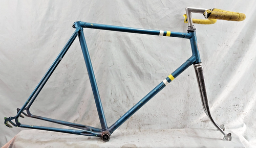 1979 Miyata Fixie Touring Road Bike Frame 59cm Large Japan Lugged Steel Ships US - 第 1/15 張圖片