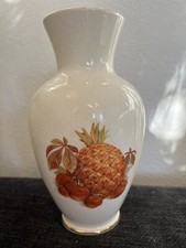 S Fielding & Co Ltd Crown Devon Autumn Fruits And Nuts Vintage Vase